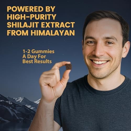 Gomitas de Shilajit TOGOLIUN para hombres con Miel de Manuka, Fruta Monje Orgánica y Ácido Fúlvico, 30 gomitas suplementarias - imagen 5