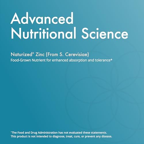 Suplemento de Zinc Natura Health Products 25 mg - Apoya la Salud Celular y Respuesta Inmunitaria - Zinc de Origen Alimentario (60 Cápsulas) - imagen 3