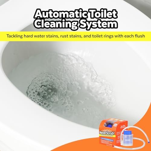 Cartucho de Repuesto NeverScrub! para Sistema de Inodoro Autolimpiante - 1.65 oz, Dura Hasta 3-5 Meses de Limpieza Continua del Inodoro - imagen 6