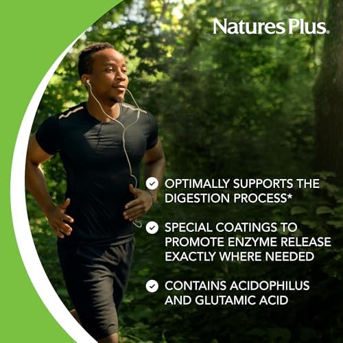 NaturesPlus Ultra-Zyme - 90 Tabletas - Suplemento Enzimático para una Digestión Saludable - Libre de Gluten - 45 Porciones - imagen 4