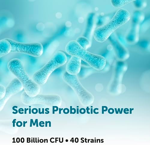 Probióticos Micro Ingredients para Hombres 100 Mil Millones CFU, 40 Cepas, 120 Cápsulas Vegetarianas | Pre, Pro, Postbióticos y Enzimas - imagen 4