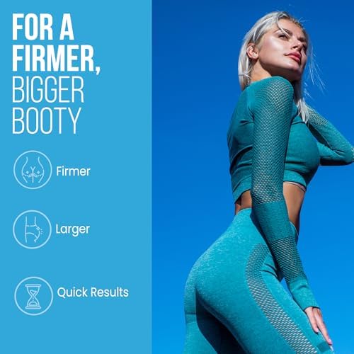 ProLab Organics InstaBum Tabletas para Aumento de Glúteos – Levanta, Moldea y Rellena – Crecimiento Rápido para un Trasero y Caderas Más Grandes – - imagen 2