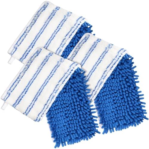Paquete de 3 Cabezas de Repuesto para Trapeador O-Cedar Dual-Action Flip Mop, Refil de Microfibra Chenille Lavable y Reutilizable para Limpieza en - imagen 1
