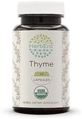 HerbEra Tomillo 800 mg | Cápsulas Veganas Orgánicas USDA | Soporte Respiratorio y Digestivo, Hoja Seca de Thymus Vulgaris | Suplemento Herbal (60 - imagen 1