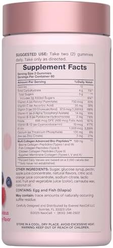 NeoCell Gummy Multivitamínico para Mujeres con Colágeno | 120 Gomas | Vitaminas y Minerales Esenciales | Sabor a Baya - imagen 2