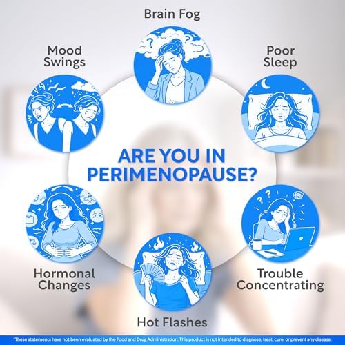Suplemento para la Niebla Mental en Mujeres – Apoyo a la Memoria y Concentración en Perimenopausia y Menopausia – Cápsulas de Salud Cerebral – 60 - imagen 5