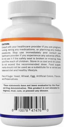Vitamatic Orotato de Litio 20mg, 90 Cápsulas Veganas, Sin OGM, Sin Gluten - Paquete de 2 - imagen 8
