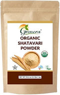 Polvo de Shatavari Orgánico Grenera | Raíz de Shatavari Certificada USDA | Ingrediente Único, Sin OGM y Sin Gluten | Asparagus racemosus | Mezcla - imagen 1