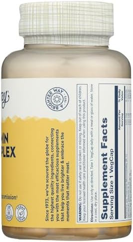 Solaray - B-Complejo, 100 mg, 100 cápsulas - imagen 7