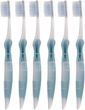 Cepillo de Dientes Sofresh con Hilo Dental - Tamaño Adulto | Elige tu Color | (6, Azul) - imagen 1