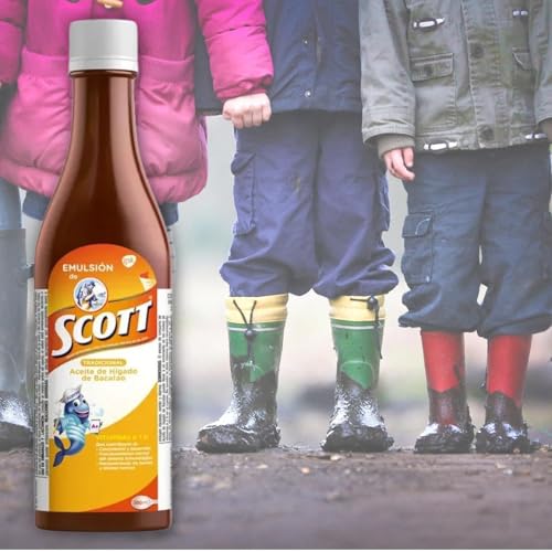 Aceite de Hígado de Bacalao Scott’s Emulsion Sabor Tradicional – Paquete de 2 x 6.1 fl oz (180 ml) – Aceite Líquido con Vitaminas A, D y Calcio - imagen 3