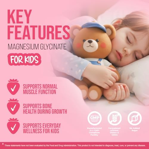 Vita Guard Magnesio Glicinato Puro para Niños – Gotas Líquidas de Magnesio de Alta Absorción para Sueño, Calma y Soporte Muscular – Suplemento Sin - imagen 6