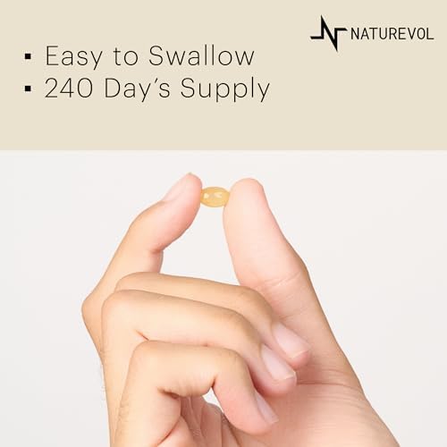NATUREVOL Vitamina D3 + K2 con Aceite de Coco - D3 10,000 UI y K2 (MK-7) 200 mcg | Soporte Potente para Huesos e Inmunidad | 240 Softgels Sin OGM, - imagen 5