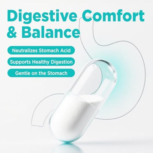 Suplemento de Carbonato de Magnesio Duwhot 500mg, Alta Absorción para Salud Digestiva, Función Muscular y Nerviosa, 90 Cápsulas Veganas, No GMO, Sin - imagen 2