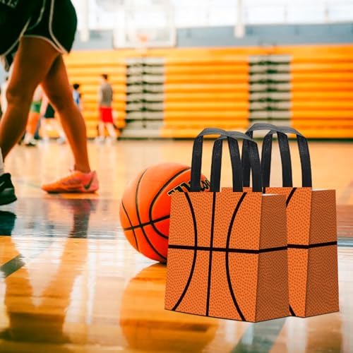 Bolsas de Regalo de Baloncesto KERINGO - 24 Piezas, Reutilizables con Asa, Perfectas para Fiestas de Cumpleaños y Eventos Deportivos - imagen 5