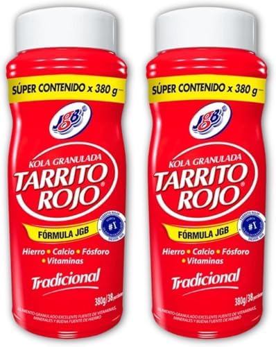 Yahve - Kola Granulada Tradicional Sabor Original - Pack de 2 Tarritos Rojos de 330 g - Suplemento Multivitamínico para tu Bienestar - Despensa - imagen 1