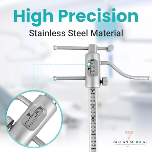 Medidor Ortodóntico Premium Pakcan - Medidor VDO - Medidor Ortodóntico Venus Apollo - Localizador Ajustable para Altura de Brackets y Medición de - imagen 4