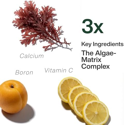 Suplemento de Algas de Calcio ZAB a Base de Plantas, con Vitamina D3 y K2 MK7, Complejo de Magnesio y Calcio para la Salud Ósea Diaria, 90 Cápsulas, - imagen 7