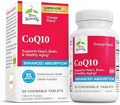 Terry Naturally EuroPharma CoQ10 30 Tabletas Masticables - imagen 1