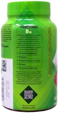Vitafusion B-12 1000 mcg 140 Cápsulas (Paquete de 2) - imagen 4