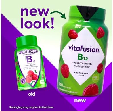 Vitafusion B-12 1000 mcg 140 Cápsulas (Paquete de 2) - imagen 6