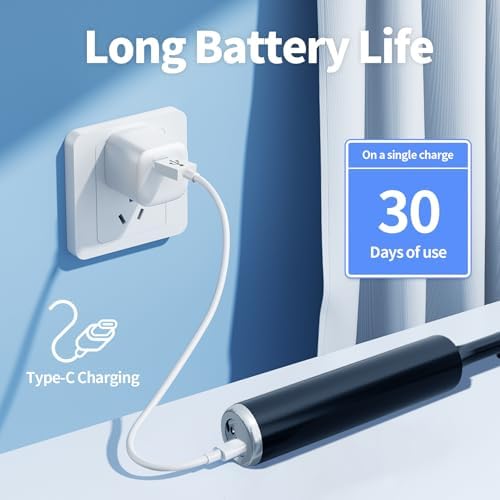Pulidor Eléctrico de Dientes, Removedor de Placa para Blanqueamiento Dental, Kit de Pulido con 4 Modos de Velocidad, Recargable y a Prueba de Agua - imagen 5
