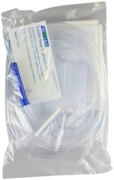 Set de Bolsas de Enema Desechables de 1500 ml, Tubo de 60 Pulgadas y Pinza para Limpieza de Colon (Paquete de 4) - imagen 3
