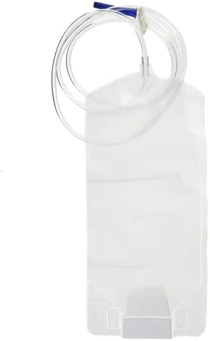 Set de Bolsas de Enema Desechables de 1500 ml, Tubo de 60 Pulgadas y Pinza para Limpieza de Colon (Paquete de 4) - imagen 7