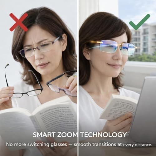 Gafas Woheti Vision Pro, Upgrade 2026, Gafas Visionpro Autoajustables para Mujeres/Hombres - imagen 2