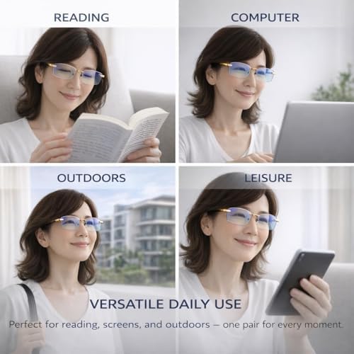 Gafas Woheti Vision Pro, Upgrade 2026, Gafas Visionpro Autoajustables para Mujeres/Hombres - imagen 6