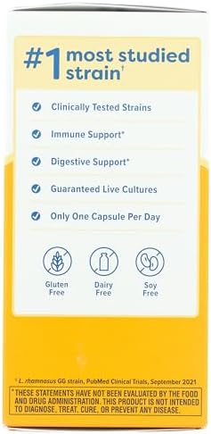 Cápsulas Probióticas Renew Life Everyday, Suplemento Diario para Salud Urinaria, Digestiva e Inmunológica, 15 Mil millones CFU, 30 piezas - imagen 4