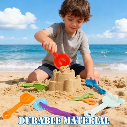 Hiawbon Set de 20 Piezas de Herramientas para Bin Sensorial, Accesorios de Juguetes para Motricidad Fina, Cubos, Pinzas y Cucharas para Niños de 2 - imagen 5