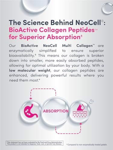 NeoCell Super Multi Colágeno Péptidos en Polvo | 9oz | 10 Tipos de Colágeno | Suplemento de Belleza para Piel, Cabello y Uñas | Sin Sabor - imagen 6
