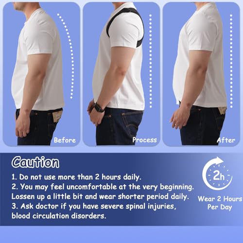 Faja de soporte King Mills para dolor lumbar, corrector de postura transpirable para tallas grandes 3XL a 6XL, ajustable para hombres y mujeres. - imagen 3