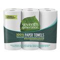 Toallas de Papel 100% Recicladas Seventh Generation, 2 Capas, 140 Hojas, Paquete de 6 Rollos - imagen 1