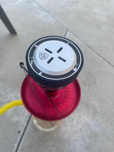 Tazón Premium SZ SafePak para Hookah – Dispositivo de Gestión de Calor de Vidrio y Aluminio, Duradero y Fácil de Limpiar - imagen 5