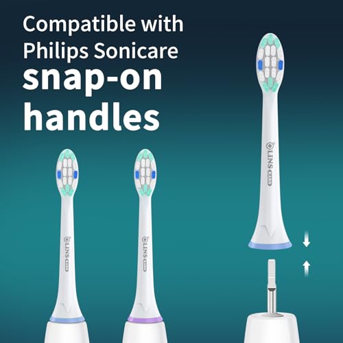 Cabezas de Repuesto OLINS KAKO para Philips Sonicare, Compatible con Cepillos de Dientes Philips Sonicare, Paquete de 8 unidades - imagen 7