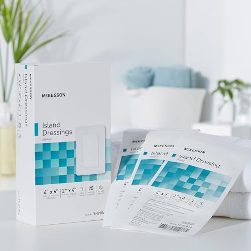 Venda de Apósitos Estériles McKesson, Polipropileno/Rayon, 4 x 6 pulgadas, 25 piezas, 1 paquete - imagen 6