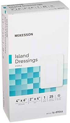Venda de Apósitos Estériles McKesson, Polipropileno/Rayon, 4 x 6 pulgadas, 25 piezas, 1 paquete - imagen 8