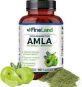 Extracto de Amla (Grosella India) de FineLand con BioPerine® para mejor absorción, rico en Vitamina C natural, apoyo inmune y digestivo – 90 cápsulas - imagen 1