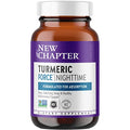 Suplemento de Cúrcuma New Chapter + Ayuda para Dormir - Turmeric Force Nocturno con Raíz de Valeriana + Jengibre + Sin Pimienta Negra + Ingredientes - imagen 1