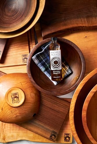 Acondicionador de Aceite para Tazones de Madera Premium Andrew Pearce de Nuez 8oz - Aceite Grado Alimenticio para Tazones y Tablas de Cortar - imagen 4