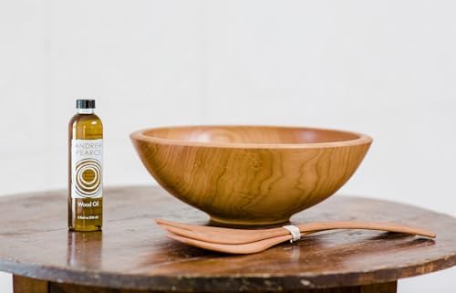 Acondicionador de Aceite para Tazones de Madera Premium Andrew Pearce de Nuez 8oz - Aceite Grado Alimenticio para Tazones y Tablas de Cortar - imagen 6