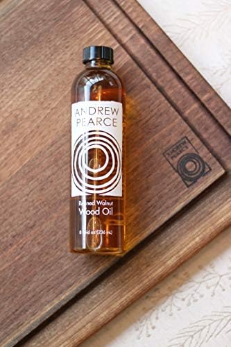Acondicionador de Aceite para Tazones de Madera Premium Andrew Pearce de Nuez 8oz - Aceite Grado Alimenticio para Tazones y Tablas de Cortar - imagen 8