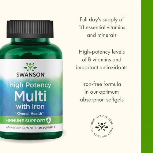 Swanson Multi Alta Potencia 120 Cápsulas Blandas - imagen 4
