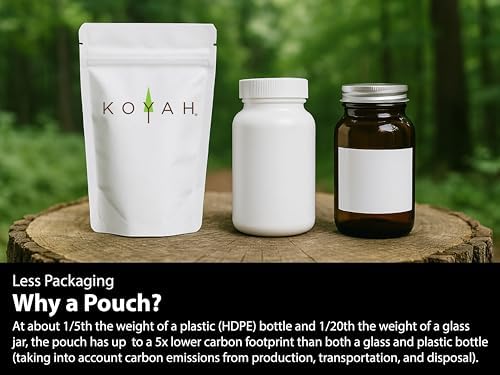 KOYAH - Cápsulas Orgánicas de Hoja de Ortiga - Hoja Entera Liofilizada - 300 mg por Cápsula - Soporte Respiratorio Superior e Inmunológico* - 60 - imagen 8