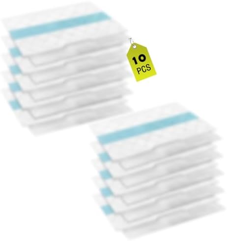 Paquete de 10 Recargas de Paños Desechables para Aspiradora y Trapeador VACMOP para Shark Pro VM252 VM251 VM250 VM200 VC205 QM250 VM190 VM200P12 VMP30 - imagen 1