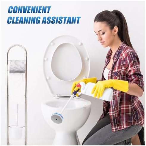 50 Piezas de Repuestos para Cepillo de Inodoro, Cabezas Desechables para Limpieza de Baño, Compatibles con Cepillos y Fregadores, Paquete Local - imagen 5