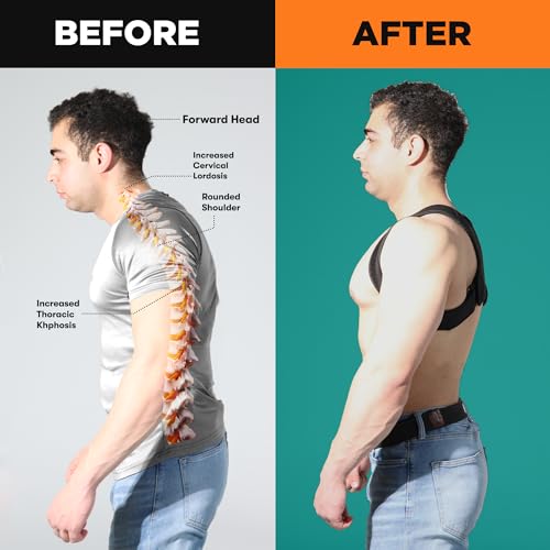 Faja Premium Titan Tough para la Parte Superior de la Espalda para Hombres y Mujeres, Corrector de Postura Ajustable, Versión Mejorada (L-XXL) - imagen 4