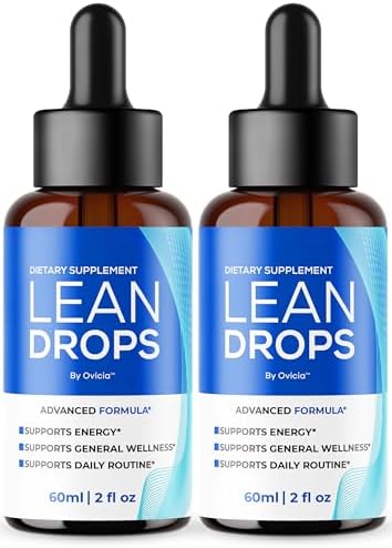 Paquete de 2 Lean Drops - Fórmula Líquida Avanzada, Soporte Diario Premium, Máxima Potencia, Ingredientes 100% Naturales, 2 Botellas para 2 Meses - imagen 1